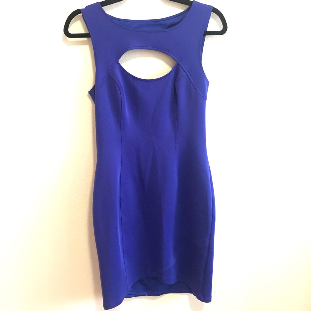 Bluish Purple Guess dress